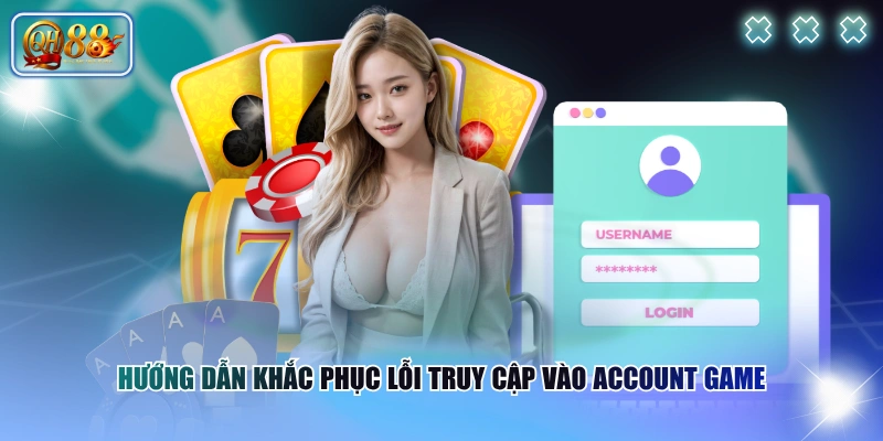 Hướng dẫn khắc phục lỗi truy cập vào account game